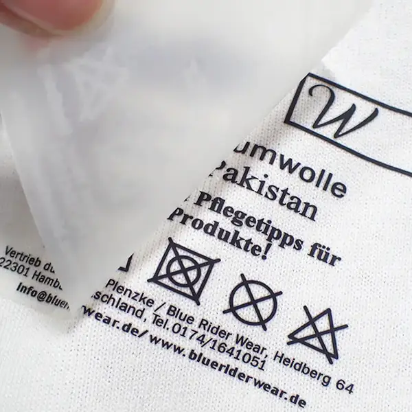 Heat Transfer Labels