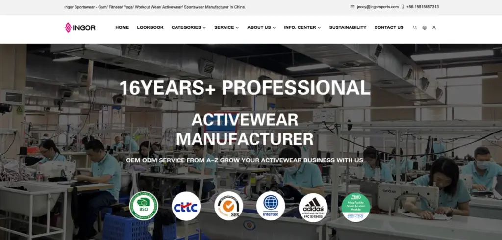 Guangzhou Ingor Sportswear Co., Ltd.